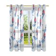 thumbnail image 7 of Yayeee Window Curtains Light Filtering 63"x52" Grommet Panel Pair Home Living Room Decor, Ice Rink, 7 of 7