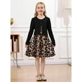 thumbnail image 2 of Aideaone Girls Casual Adjustable Strap Sleveless Dress Cardigan Set Size 5-12Y, 2 of 7