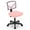 Pink, variant on CONCETTA  Mesh Task Chair with Padded Seat for Home Office, Grey