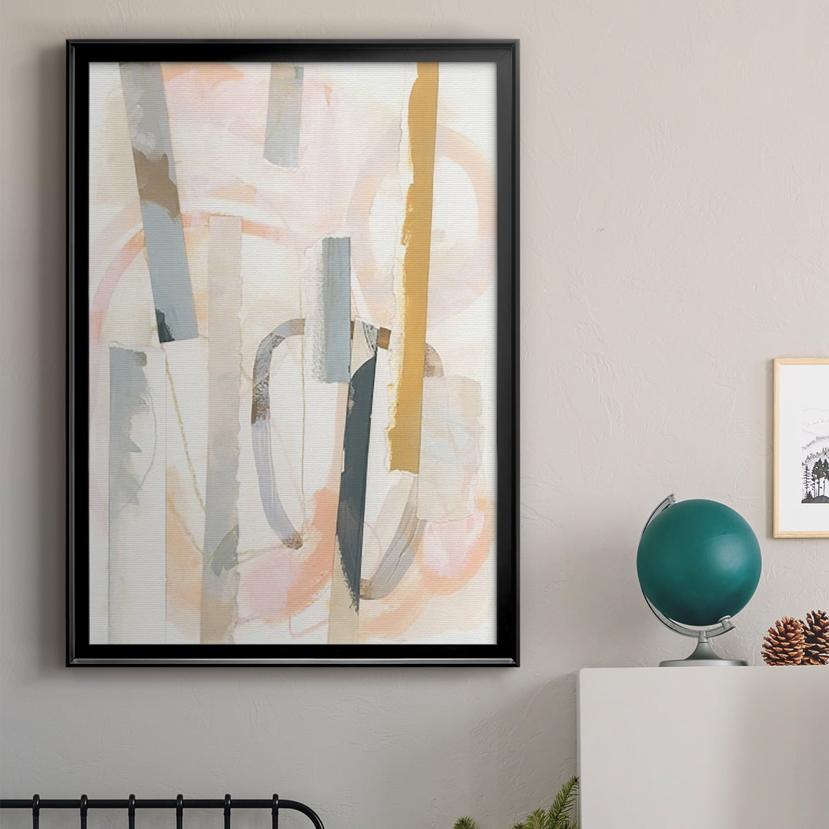 Melon Litmus IV Premium Framed Print, in Gold, Black, or Silver - Ready to Hang
