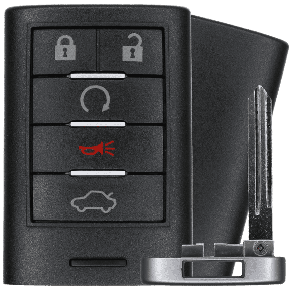 Replcament Smart Key Fob for 2008 Cadillac CTS FCC M3N5WY7777A 2AOKM-GV8 Part Number 25943676 25943677
