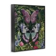thumbnail image 2 of Stupell Industries Eclectic Wild Garden Flowers & Butterflies Black Framed Giclee Art, 24 x 30, by Nicole Tamarin, 2 of 7