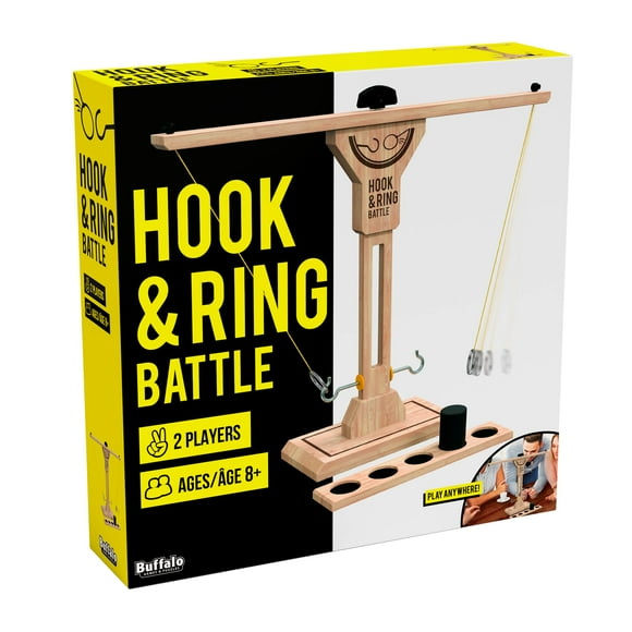 Juego de mesa Buffalo Games Hook and Ring Battle para mayores de 8 años