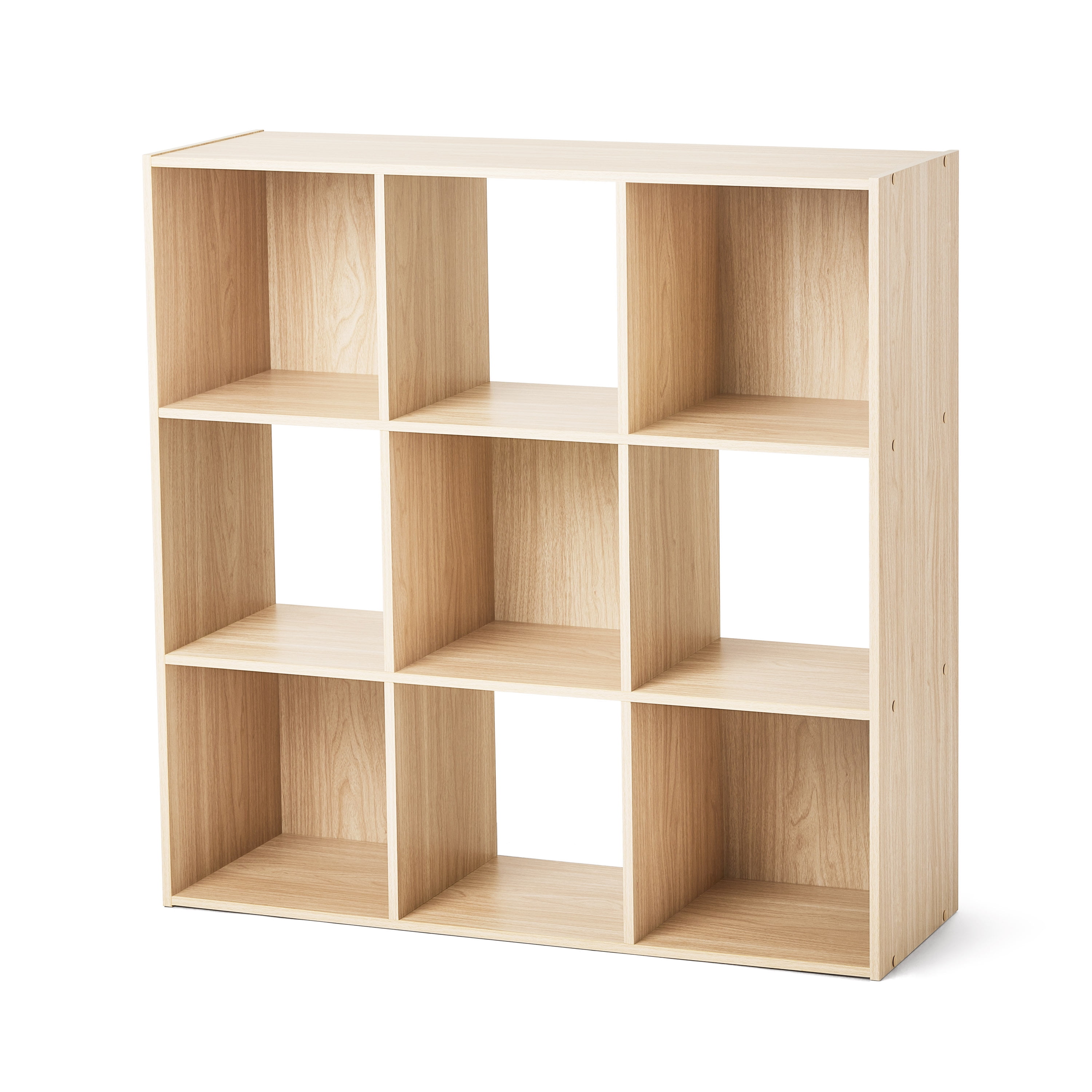 Mainstays 11" 9Cube Storage Organizer, Spring Pine  (图4)