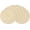 Beige, variant on Hakochia 12 x 18 Inch Oval Woven Braided Placemats Set of 6, Hand Washable Heat Resistant Dining Table Mats for Kitchen Table