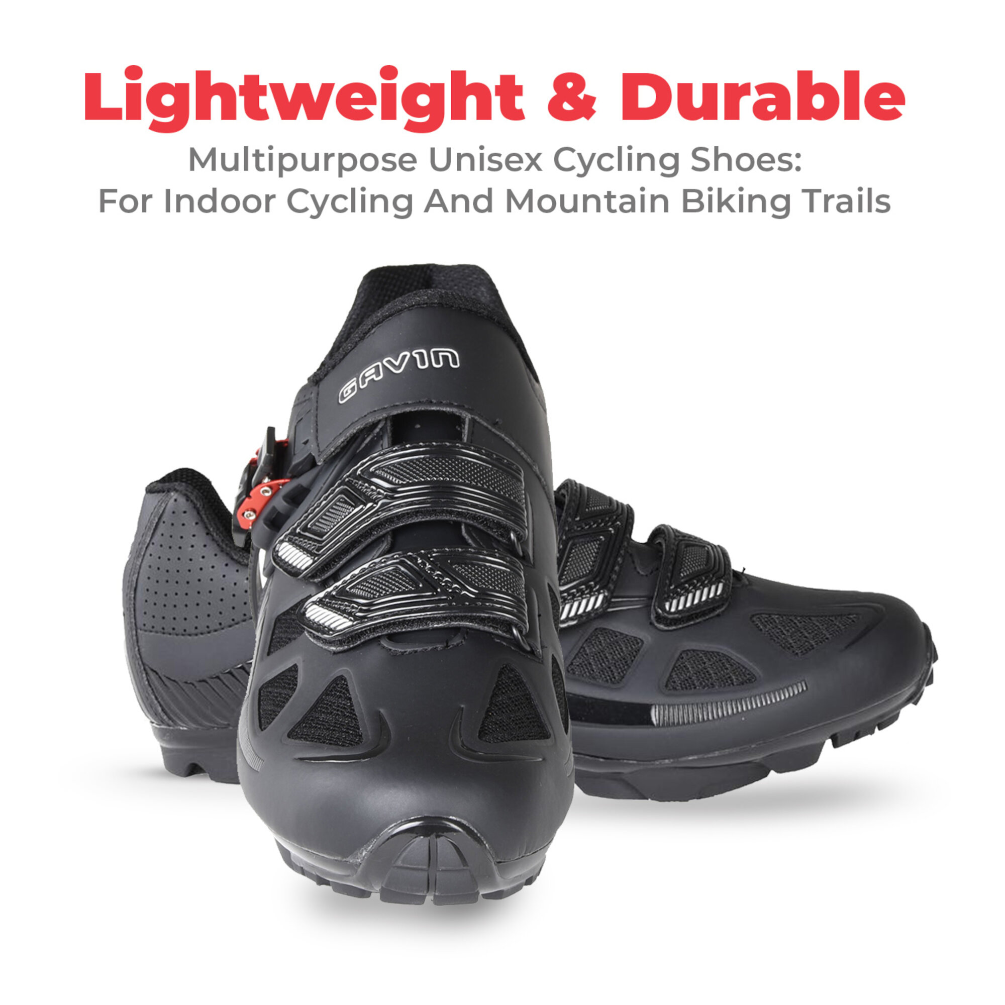 Gavin Elite MTB Cycling Shoe, Mountain Bike Shoe - SPD Cleat compatible - image 4 of 10