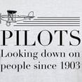 thumbnail image 3 of CafePress - Pilots Looking Down People T Shirt - Men's Classic Graphic T-Shirt, 3 of 4