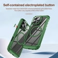 thumbnail image 6 of for iPhone 15 Case Magnetic Phone Case Mag-Safe Charging Support, TPU Bumper Hard PC Backplane Light Fit Shockproof Protective Case Cover for iPhone 15 Men Women Girls, Olivegreen, 6 of 9
