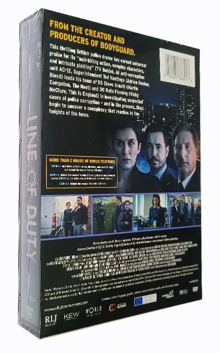 DVD Line of Duty: Series 1-3 / ライン・オブ・デューティー シリーズ