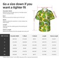 thumbnail image 5 of Disketp Hawaiian Shirts For Men,Watercolor Kiwi Fruits Summer Print Mens Casual Short Sleeve Button Down Shirts Beach Shirt, 5 of 7