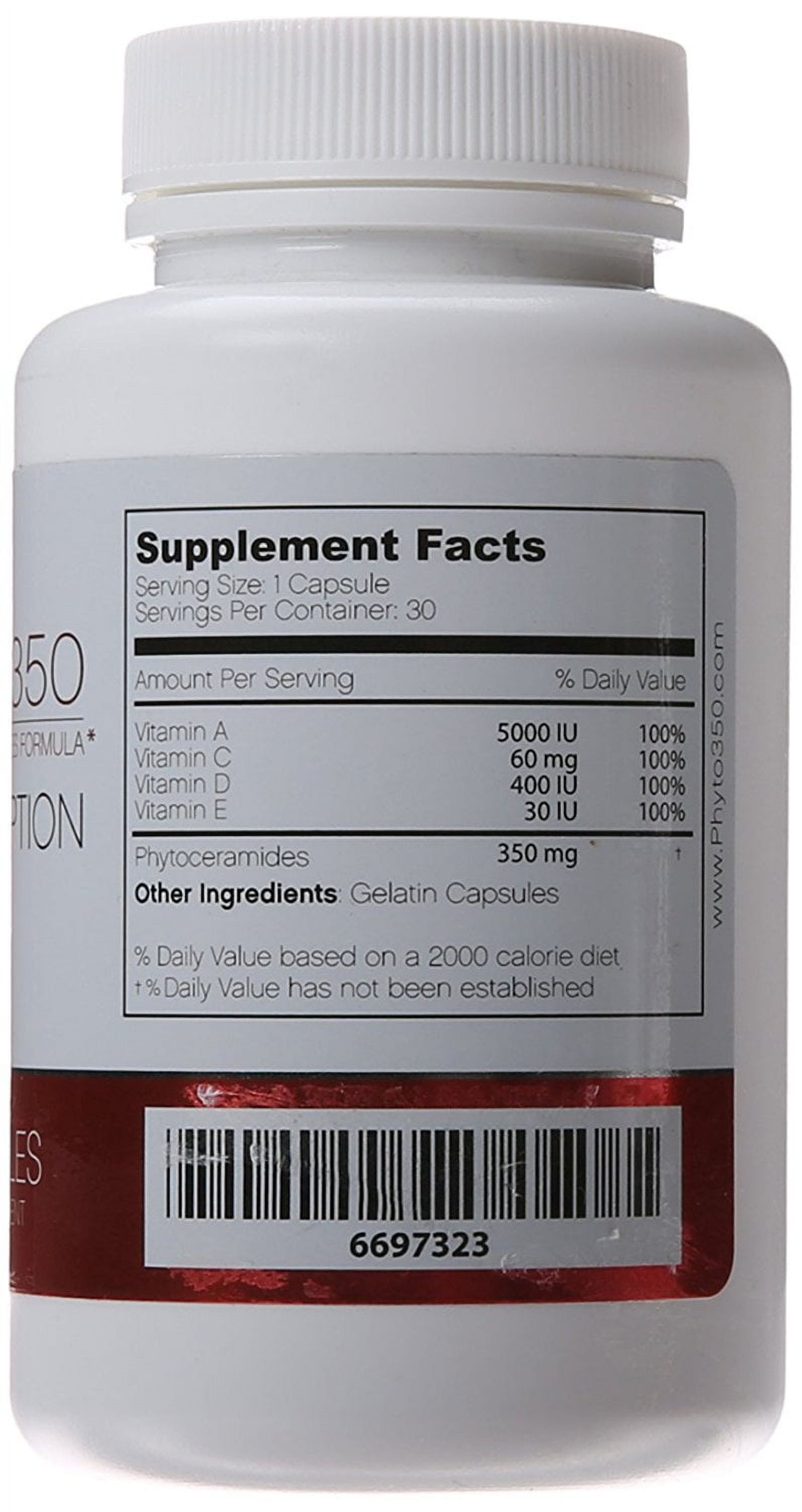 Skinception Phyto350 Advanced Phytoceramides Formula 30 Capsules