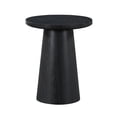 thumbnail image 2 of Better Homes & Gardens Ashby Pedestal End Table, Rich Black Finish, 2 of 7