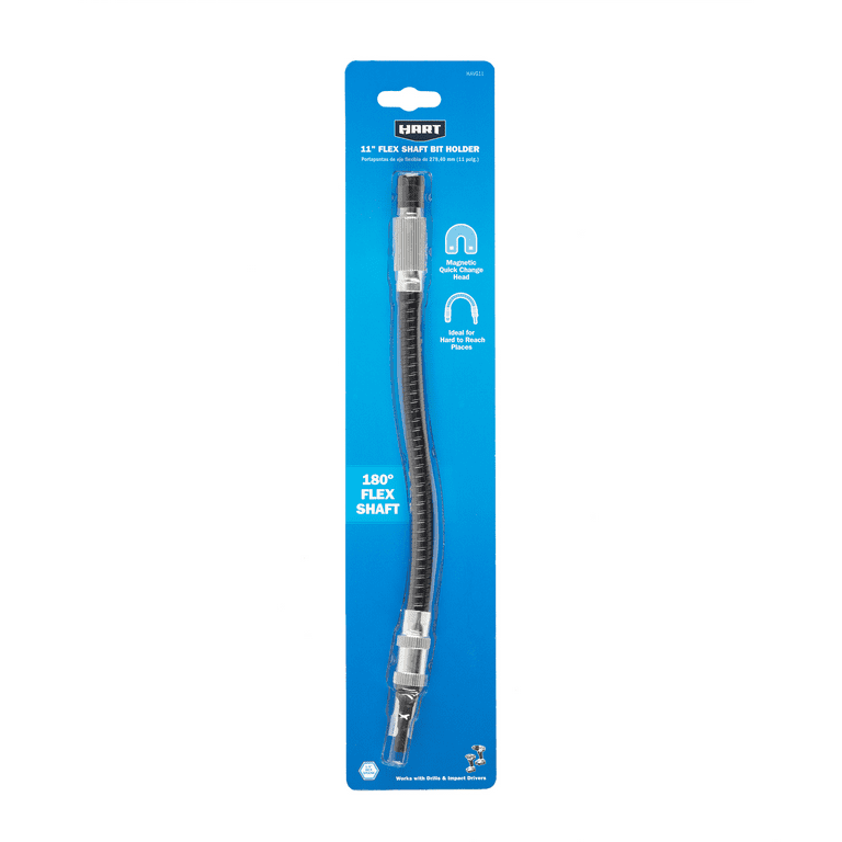 may❤️ HART 11-inch Flex Bit Holder, 1/4-inch Hex Shank Connection