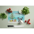 thumbnail image 3 of Caroline's Treasures CK3801LCB Aussiedoodle #2 Christmas Tree Glass Cutting Board Large, 12H x 16W, multicolor, 3 of 4
