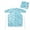 blue, variant on norinori Coverall Baby Feeding Bib - Long Sleeve Bib Attaches and Fully Cover to Baby Highchair, ,Machine Washable, Baby Bib For 6 Month to 3 Years