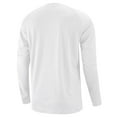 thumbnail image 4 of Zimjoy Men Long Sleeve Shirt Crewneck Henley Button Up Tops Casual Regular Fit Outfits Fall Lightweight Ropa De Hombre, White 2XL, 4 of 4