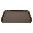 thumbnail image 2 of G.E.T. FT-18-BR Cafeteria / Fast Food Plastic Tray, 14" x 18", Brown(Set of 12), 2 of 3