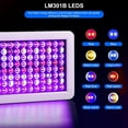 thumbnail image 3 of Gostoto Full Spectrum LED Grow Panel Light with Adjustable Rope Hanger Chain Dual Chip Design Double Switch Grow LED Plant Growing Lamps for Indoor Plants Veg and Flower, 3 of 10
