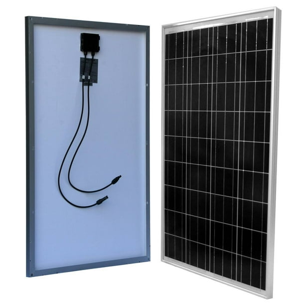 WindyNation 100 Watt 100W Solar Panel for 12V RV, Boat, Off Grid