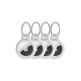 thumbnail image 1 of Soporte seguro AirTag Belkin con llavero blanco (paquete de 4), 1 of 6