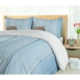 thumbnail image 5 of Ambesonne Animal Duvet Cover Sets, Vivid Rustic Kitty, 2-King, Caramel Blue, 5 of 7