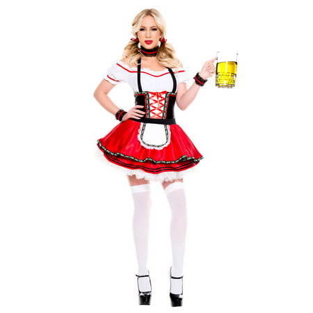Lovable Oktoberfest Beer Maiden Costume - Size X-Small