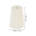 thumbnail image 2 of 10pcs Rubber Stoppers Sealing Plugs Glass Bottle Stoppers for Experiment, 2 of 9