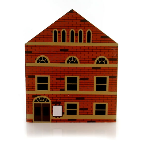 Cat's Meow Village 5.00In Opera House, Wood, Building Retired New Old Stock Nos Pine 0304-00