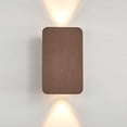 thumbnail image 3 of Lámpara de Pared LED y Sencilla de Aluminio Cepillado para Interiores, Ideal para Dormitorio, Sala de Estar, Hogar, Pasillo, Decoración, Luz de Pared de Aluminio C, 3 of 5