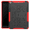Red, variant on Tablet Case for iPad 5th/6th Generation 9.7-in (2017/2018) Shockproof Cover with Stand, 2 Layer Protection