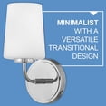 thumbnail image 4 of 853452CM Lark Kline - 24W 2 LED Bath Vanity-11 Inches Tall and 14.25 Inches Wide-Chrome Finish, 4 of 11