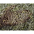 thumbnail image 4 of oneOone Silk Tabby Olive Green Fabric Animal Skin Fabric For Sewing Printed Craft Fabric By The Yard 42 Inch Wide-LAG, 4 of 4