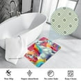 thumbnail image 3 of Unicorn Polyester Non-Slip Indoor Carpet Kitchen Mat - Machine Washable Door Rug Chair Mat, 3 of 6