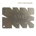 thumbnail image 2 of Suitable for Medidor de ángulo de válvula de acero inoxidable, regla de medición de grados for asiento de válvula de motor de automóvil y motocicleta, 45, 55, 60, 65 y 70 grados., 2 of 4