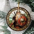 thumbnail image 2 of Viking Warrior Ornament, Scandinavian Christmas Ornaments 2025, Viking Christmas Ornaments, Celtic Norse Mythology Decor, Christmas Decorations Gifts HN8N2Y, 2 of 5
