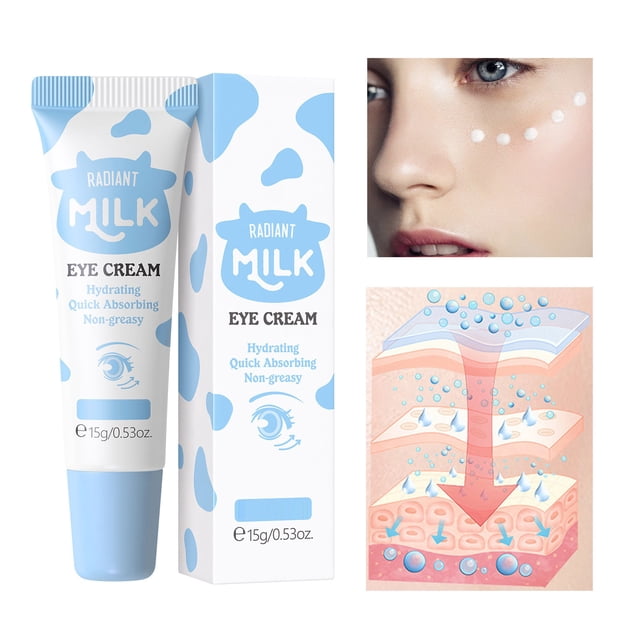 Brillo de ojos Crema reafirmante y reparadora intensiva para el contorno de ojos Elimina bolsas, líneas de expresión y arrugas para una mirada más luminosa 15 g por crema