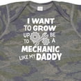 thumbnail image 4 of Inktastic I Want to Grow Up to Be a Mechanic Like My Daddy Boys or Girls Baby Bodysuit, 4 of 5