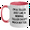 White/Pink, variant on Teller Humor Gifts for Men and Women - Funny Two Tone Coffee Mug, Perfect for Graduation