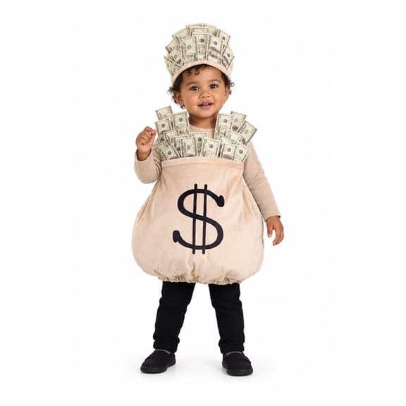 Money Bag Toddler Costume