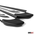 thumbnail image 6 of OMAC Nerf Bars Side Step Running Boards for Audi Q5 SQ5 2009-2017 Black Silver 2Pcs, 6 of 11