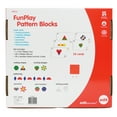 thumbnail image 5 of edxeducation FunPlay Pattern Blocks - Set of 60 Wooden Math Manipulatives + 50 Activities + Messy Tray, 5 of 7