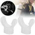 thumbnail image 4 of Tuba 4 Pcs Embout de Morsure en Silicone Transparent Inodore pour Plongée Professionnelle, 4 of 7