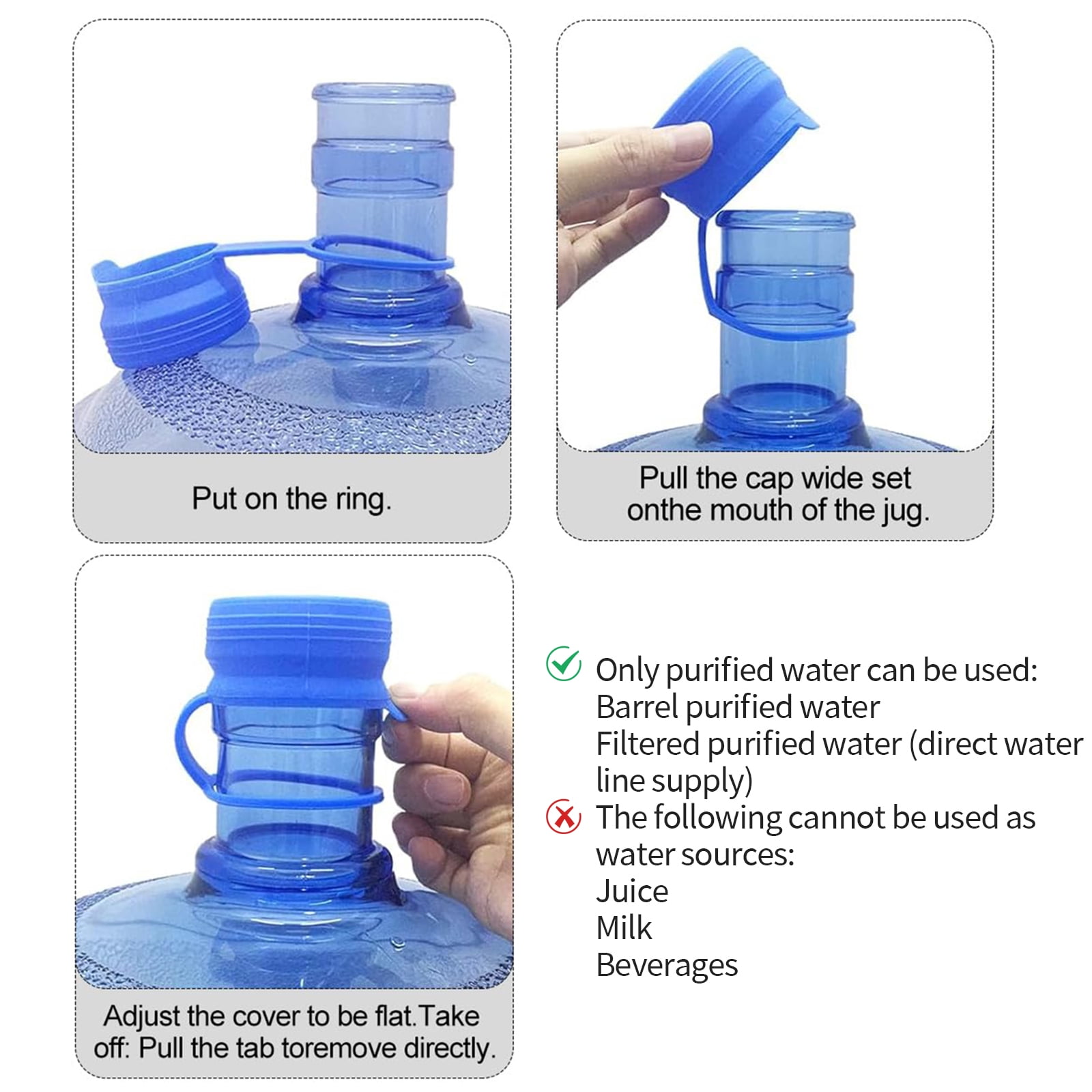 Portable Ice Maker Water Cooler Dispenser 3-in-1, Countertop Model with Built-in Ice Maker, Includes 10 Ft Water Inlet Hose, Produces 44 lbs of Ice Daily, 4lb Ice Storage (ice Maker+Hose)