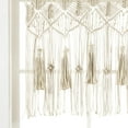 thumbnail image 6 of Lush Decor Boho Macram? Tassel Valance - Neutral, 6 of 11