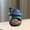 Blue, variant on Elodie Ceramic Incense Burner Sage Bundle Burner Warmer Desktop Ornament Incense Cone Holder for Desktop Office Home Decoration Blue
