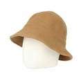 thumbnail image 3 of WITHMOONS Wool Winter Floppy Short Brim Womens Bowler Fodora Hat DWB1104 (Brown), 3 of 5