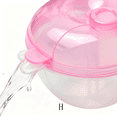 thumbnail image 5 of ACDANC 2026 New Baby Formula Dispenser for On-The-Go Feedings,Three-Compartment Non-Spill Formula Container to Go,Snack Milk Powder Dispenser for Traveling with Infant Toddler,Pink, 5 of 7