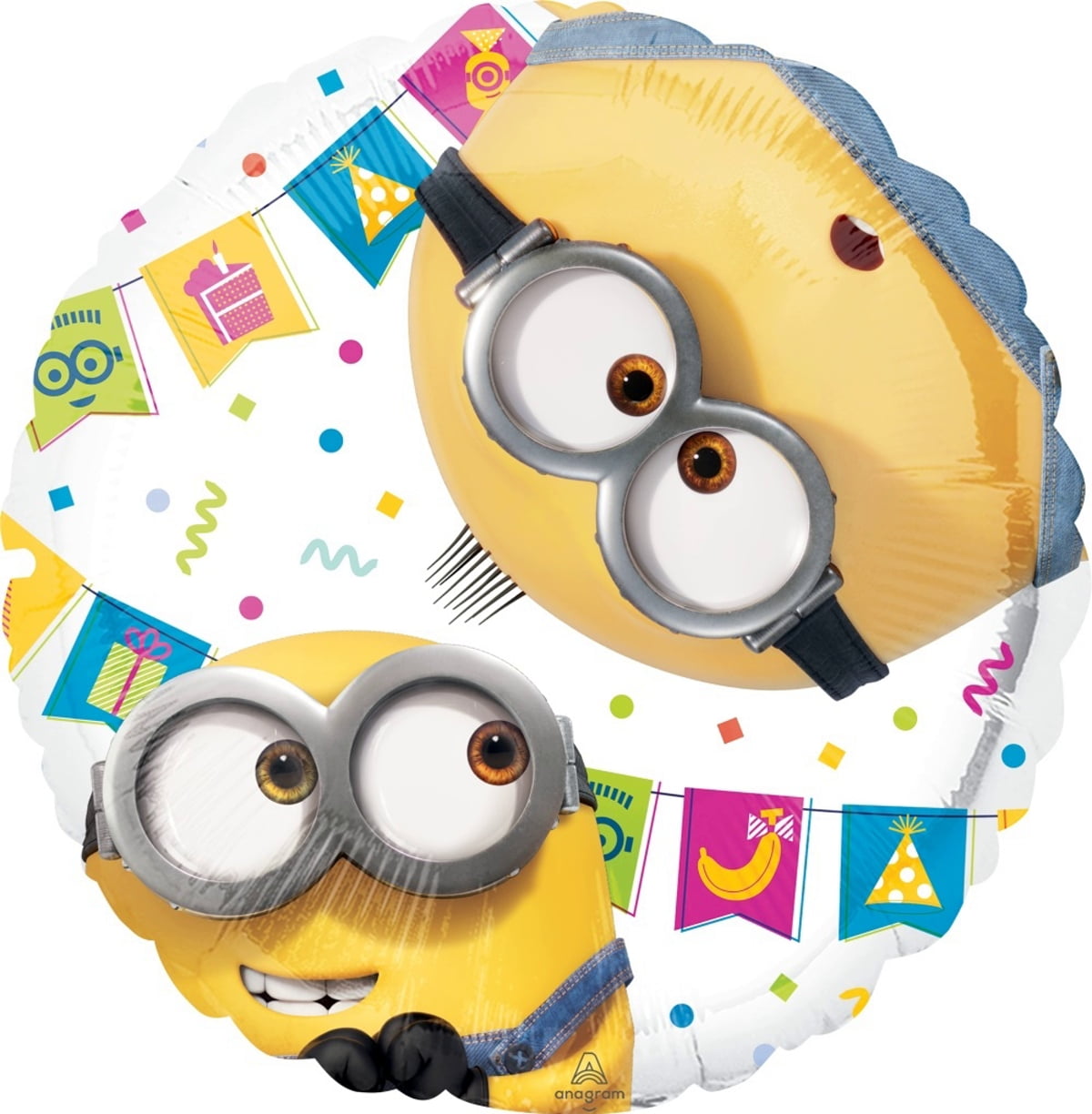 Minions 2nd Birthday Party Supplies Despicable Me Kevin Balloon Bouquet Decorations
