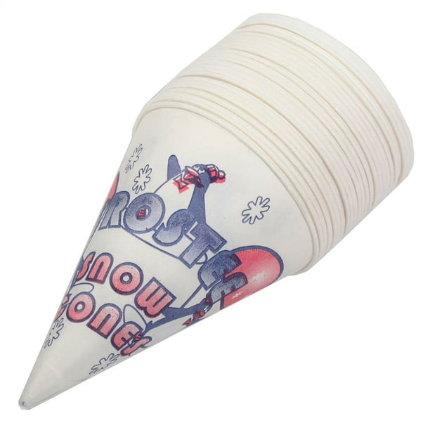 Heavy Duty 6 OZ Snow Cone Cups SnoKone (Box of 1000
