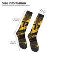 thumbnail image 2 of Fotbe Urban Graffiti Scorpion Illustration Calcetas Divertidas Estampadas para Hombre y Mujer, Calcetas de Algodón hasta la Rodilla para Caminar, Correr, Enfermería y Embarazo, 2 of 6